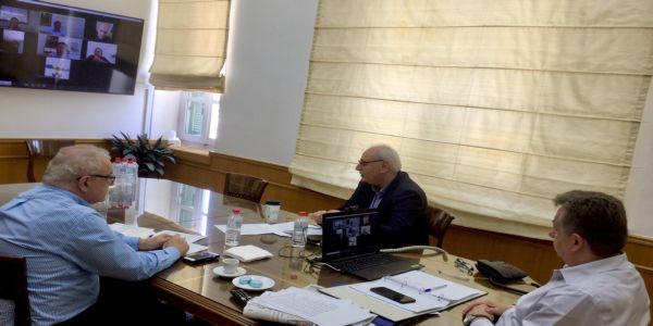 Τηλεδιάσκεψη γιά την υγεία Περιφερειάρχη με τους επικεφαλής των Περιφερειακών παρατάξεων - Ειδήσεις Pancreta