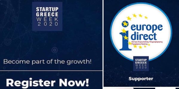 Το Startup Greece Week είναι γεγονός με την υποστήριξη του Europe Direct της Περιφέρειας Κρήτης! - Ειδήσεις Pancreta
