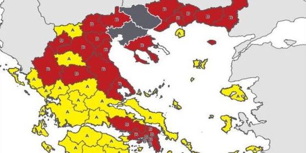 Κορονοϊός - Νέος υγειονομικός χάρτης - Σε τρεις ζώνες χωρίζεται η Ελλάδα - Ειδήσεις Pancreta