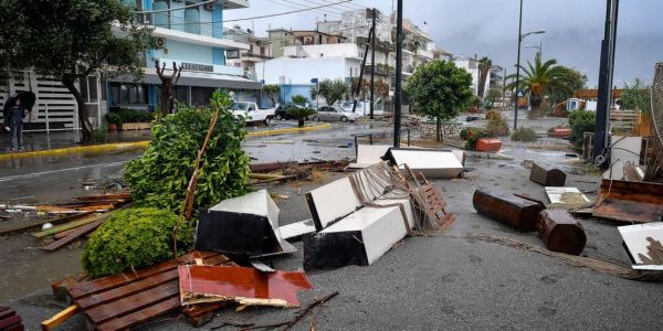 Σε Κόρινθο, Κιάτο, Λακωνία, Άργος και Δυτική Μάνη τα σοβαρότερα προβλήματα από τον μεσογειακό κυκλώνα - Ειδήσεις Pancreta