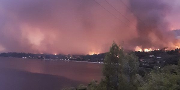 Φωτιά στην Εύβοια: Δραματικές ώρες και μάχη με τις αναζωπυρώσεις – Κάηκαν 150 σπίτια - Ειδήσεις Pancreta