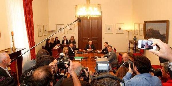 Η ανακοίνωση της Προεδρίας για τη σύσκεψη των πολιτικών αρχηγών - Ειδήσεις Pancreta