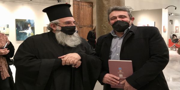 Με τον νέο Αρχιεπίσκοπο Κρήτης κ. Ευγένιο ο Νίκος Ηγουμενίδης - Ειδήσεις Pancreta