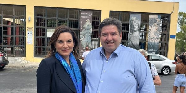 Συνάντηση του Μ. Καραμαλάκη με την υπουργό Τουρισμού Όλγα Κεφαλογιάννη - Ειδήσεις Pancreta