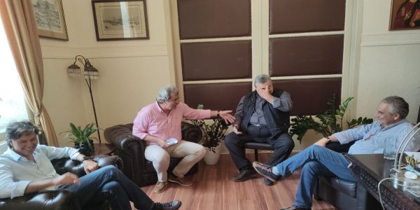 Συνάντηση Παύλου Πολάκη με τον Αντιπεριφερειάρχη Χανίων - Ειδήσεις Pancreta