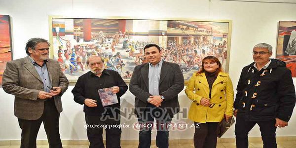Η έκθεση του Ρουσσέτου Παναγιωτάκη στη Δημοτική Πινακοθήκη Αγ. Νικολάου - Ειδήσεις Pancreta
