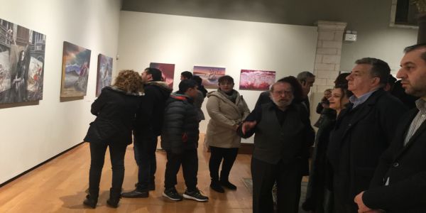 Έκθεση ζωγραφικής του Ρουσσέτου Παναγιωτάκη. Μία εντυπωσιακή έκθεση με την στήριξη της Περιφέρειας Κρήτης - Ειδήσεις Pancreta