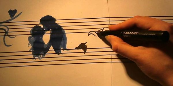 “Music Painting” - Ένα μουσικό κομμάτι σε κυλιόμενη εικονογράφηση (Video) - Ειδήσεις Pancreta