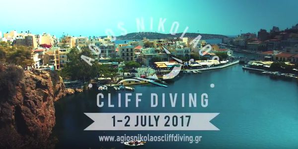 Το διαφημιστικό σποτάκι για το Agios Nikolaos Cliff Diving - Ειδήσεις Pancreta