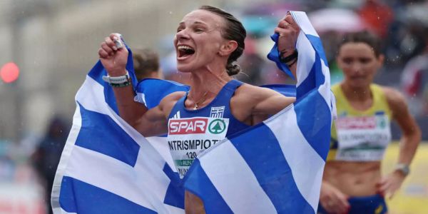 Η Αντιγόνη Ντρισμπιώτη πρωταθλήτρια Ευρώπης και στα 20χλμ. βάδην - Ειδήσεις Pancreta