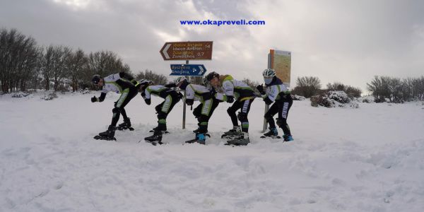 Πατίνια στο χιονισμένο Ψηλορείτη από τους αθλητές του ΟΚΑ Πρέβελη!!! (video) - Ειδήσεις Pancreta