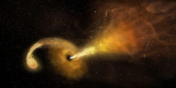Φωτογράφησαν το «γεύμα» μιας μαύρης τρύπας - Ειδήσεις Pancreta