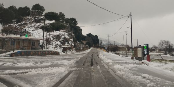 Ανοικτοί οι δρόμοι στο Οροπέδιο Λασιθίου μετά τον καθαρισμό τους από το χιόνι - Ειδήσεις Pancreta