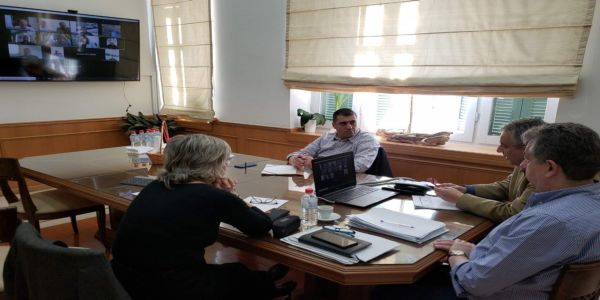 Η πανδημία του covid-19 και η επιχειρηματικότητα στο επίκεντρο τηλεδιάσκεψης στη Περιφέρεια Κρήτης - Ειδήσεις Pancreta