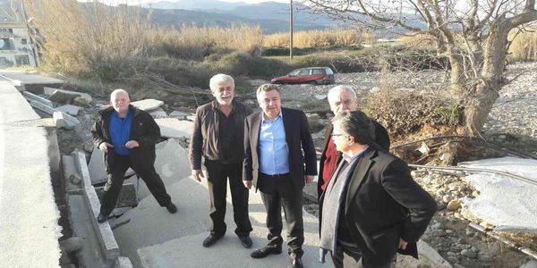 Στις καταστροφές στο Δήμο Πλατανιά σήμερα ο Περιφερειάρχης και νέα επίσκεψη του την Δευτέρα στην Αθήνα - Ειδήσεις Pancreta