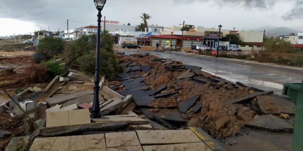 Ηράκλειο: Ανυπολόγιστες οι καταστροφές, σε ξενοδοχείο οι πληγέντες της Χερσονήσου - Ειδήσεις Pancreta