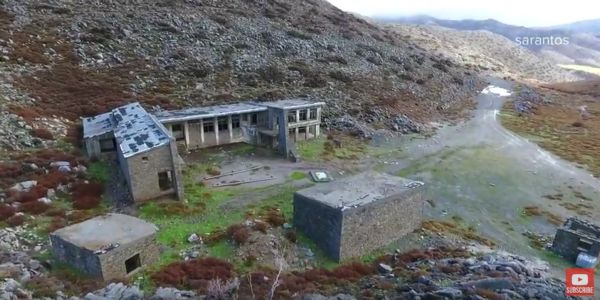 Το χιονοδρομικό κέντρο ''φάντασμα'' στον Ψηλορείτη - drone video Creta - Ειδήσεις Pancreta
