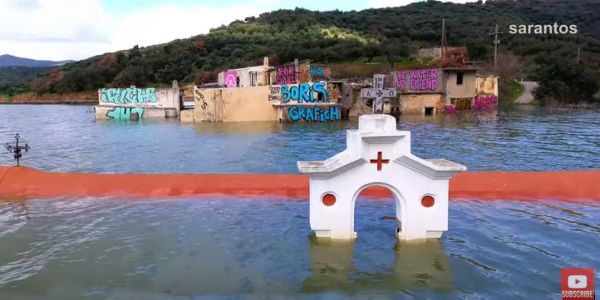 Πλημμύρησε από χρώματα και νερά το Σφενδυλι (Βίντεο) - Ειδήσεις Pancreta