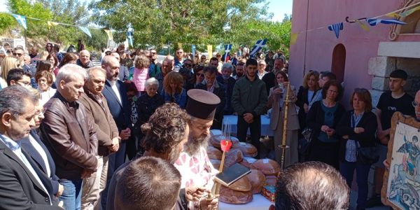 Ο Δήμαρχος Ηρακλείου Αλέξης Καλοκαιρινός τίμησε την μεγάλη εορτή του Αγίου Γεωργίου σε Σταυράκια και Βούτες - Ειδήσεις Pancreta