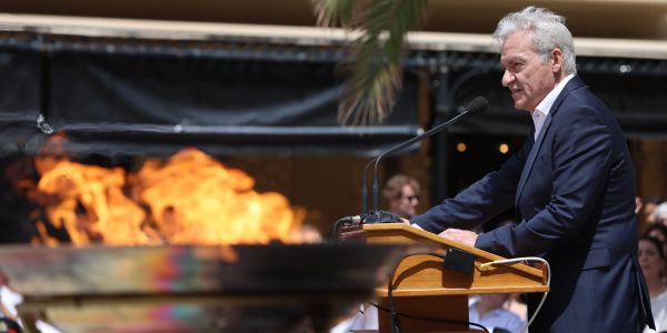 Το Ηράκλειο υποδέχθηκε με τιμές Αρχηγού Κράτους την Ολυμπιακή Φλόγα - Ειδήσεις Pancreta