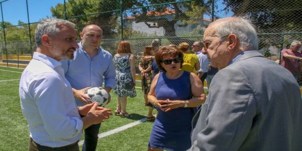 Στο ανακαινισμένο Δημοτικό Αθλητικό Κέντρο Κατσαμπά ο Δήμαρχος Ηρακλείου Βασίλης Λαμπρινός - Ειδήσεις Pancreta