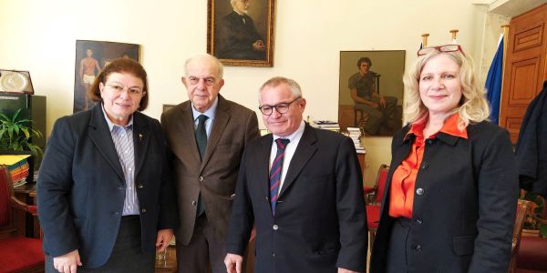 Συναντήσεις Δημάρχου Ηρακλείου Βασίλη Λαμπρινού με Υπουργούς - Ειδήσεις Pancreta