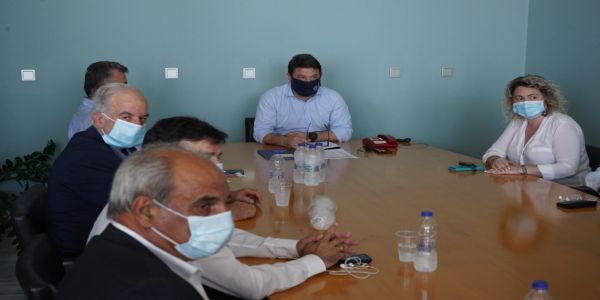 Στην σύσκεψη με τον Υφυπουργό Πολιτικής Προστασίας ο Δήμαρχος Ηρακλείου - Ειδήσεις Pancreta