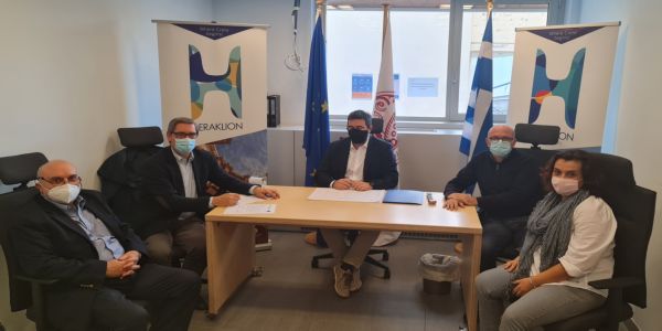 Συνεργασία Δήμου Ηρακλείου και ΙΤΕ για την προβολή της ενδοχώρας του Ηρακλείου - Ειδήσεις Pancreta