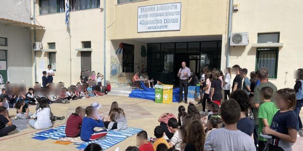 Δήμος Ηρακλείου και ΕΛΚΕΘΕ μαζί για την καλλιέργεια της περιβαλλοντικής συνείδησης των μαθητών - Ειδήσεις Pancreta