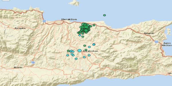 Ηράκλειο: Τι εκτιμούν οι σεισμολόγοι για τις δεκάδες δονήσεις του τελευταίου 48ώρου - Ειδήσεις Pancreta