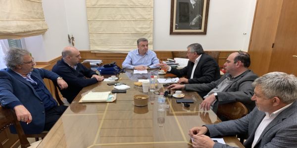 Συνάντηση Περιφερειάρχη Κρήτης με το νέο Διοικητικό Συμβούλιο του ΕΣΔΑΚ - Ειδήσεις Pancreta
