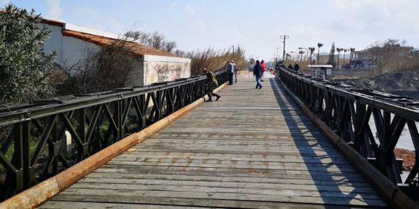 Δόθηκε στην κυκλοφορία η γέφυρα Ιάρδανου στον Πλατανιά - Ειδήσεις Pancreta