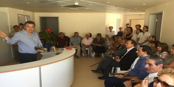 Παραδόθηκε παρόντος του Περιφερειάρχη η νέα πτέρυγα επέκτασης του Γηροκομείου Ρεθύμνου - Ειδήσεις Pancreta
