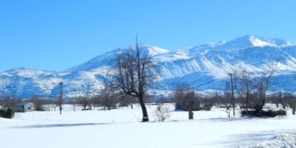 Η μαγεία της χιονισμένης Κρήτης σε 4 λεπτά - Ειδήσεις Pancreta