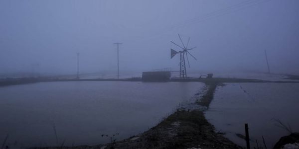 Πλημμύρισε ο κάμπος του Οροπεδίου - Έκλεισε η πρόσβαση στον κάμπο - Ειδήσεις Pancreta