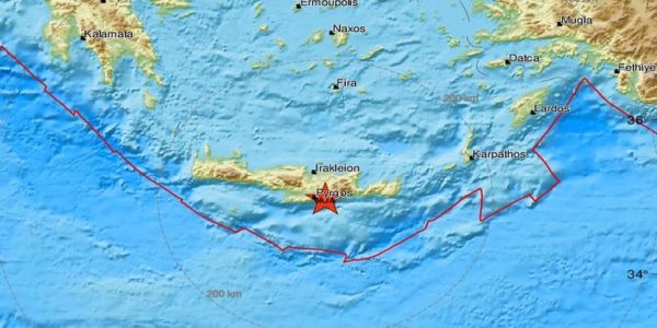 Σεισμός 5,4 Ρίχτερ στην Κρήτη - Ειδήσεις Pancreta