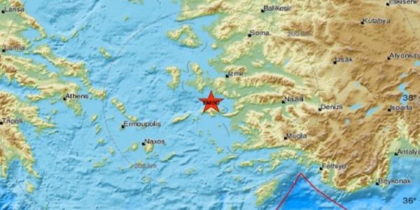 Ισχυρός σεισμός ανοιχτά της Σάμου - Αισθητός σε όλη την Ελλάδα - Ειδήσεις Pancreta
