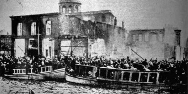Στην προκυμαία της Σμύρνης, Έρνεστ Χέμινγουέι