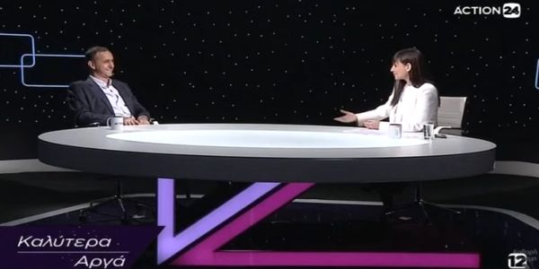 Ο Φώτης Κοκοτός στο "Καλύτερα Αργά" με την Αθηναΐδα Νέγκα (Βίντεο)