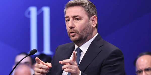 Δεύτερη ημέρα εργασιών του 11ου Οικονομικού Φόρουμ των Δελφών, Παρασκευή 24 Απριλίου 2026. Η φετινή διοργάνωση με κεντρικό τίτλο "The Shock of the New" (Το Σοκ του Νέου), έφερε στο επίκεντρο τη νέα πραγματικότητα που διαμορφώνουν οι ραγδαίες εξελίξεις των τελευταίων ετών, από τις πολεμικές συγκρούσεις σε Ιράν και Ουκρανία και τις νέες γεωπολιτικές ισορροπίες που διαμορφώνονται, έως τις ενεργειακές προκλήσεις και τις ριζικές αλλαγές που επιφέρει στην οικονομία, στις επιχειρήσεις και στην κοινωνία η επέλαση της Τεχνητής Νοημοσύνης.  (ΓΙΑΝΝΗΣ ΠΑΝΑΓΟΠΟΥΛΟΣ/EUROKINISSI) // ΑΠΑΓΟΡΕΥΕΤΑΙ ΚΑΘΕ ΧΡΗΣΗ ΑΡΧΕΙΟΘΕΤΗΣΗ ΚΑΙ ΔΙΑΝΟΜΗ ΤΗΣ ΦΩΤΟΓΡΑΦΙΑΣ ΑΠΟ ΠΡΑΚΤΟΡΕΙΑ
