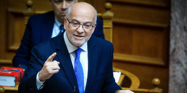 Συζήτηση στην Ολομέλεια της Βουλής του σχεδίου νόμου "Σύσταση και λειτουργία Ενιαίου Ψηφιακού Μητρώου παρακολούθησης υποθέσεων διαφθοράς, παρεμβάσεις στον Κώδικα Πολιτικής Δικονομίας και λοιπές διατάξεις", Τετάρτη 25 Φεβρουαρίου 2026.  (ΓΙΩΡΓΟΣ ΚΟΝΤΑΡΙΝΗΣ/EUROKINISSI)