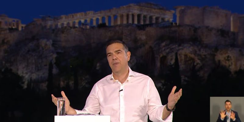 Live η ομιλία του Αλέξη Τσίπρα στο Θησείο