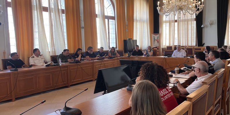 Σύσκεψη Πολιτικής Προστασίας για την αντιπυρική περίοδο