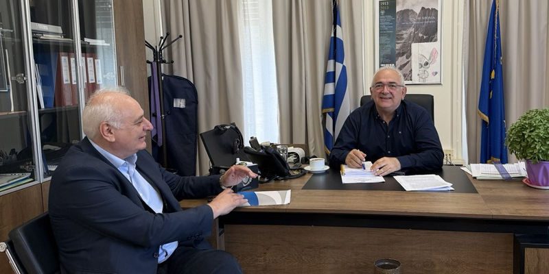 Στο Υπουργείο Εσωτερικών ο Παύλος Μπαριτάκης – Συνάντηση με το Γενικό Γραμματέα για έργα και παρεμβάσεις του Δήμου Βιάννου