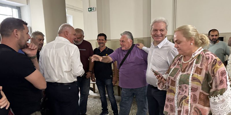 Στο πλευρό των εργαζομένων της καθαριότητας στα Δικαστήρια ο Αλέξης Καλοκαιρινός