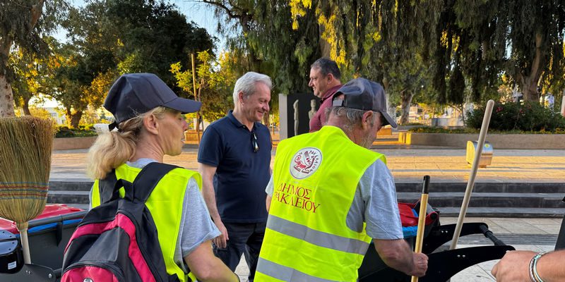 Σε εφαρμογή το μεικτό σύστημα καθαριότητας στον Δήμο Ηρακλείου – Επεκτείνεται το πρόγραμμα αποκομιδής της ανακύκλωσης με ραντεβού στην 1η Δημοτική Κοινότητα