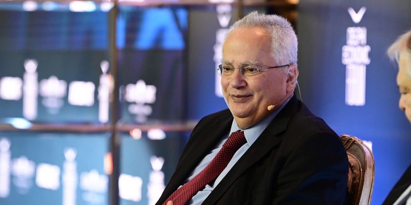 Πρώτη ημέρα εργασιών του συνεδρίου με θέμα "Μεταπολίτευση 1974 - 2024, 50 Χρόνια Ελληνική Εξωτερική Πολιτική", που οργάνωσε το Συμβούλιο Διεθνών Σχέσεων, το Οικονομικό Φόρουμ των Δελφών και η εφημερίδα ΤΟ ΒΗΜΑ, στην Αθήνα, Πέμπτη 12 Δεκεμβρίου 2024. 
(ΜΙΧΑΛΗΣ ΚΑΡΑΓΙΑΝΝΗΣ/EUROKINISSI)