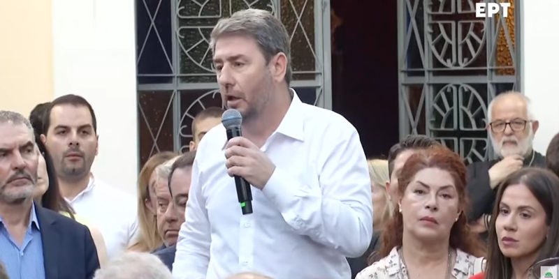 Η ομιλία του Νίκου Ανδρουλάκη στα Κάτω Καλέσα του Δήμου Μαλεβιζίου στο Ηράκλειο