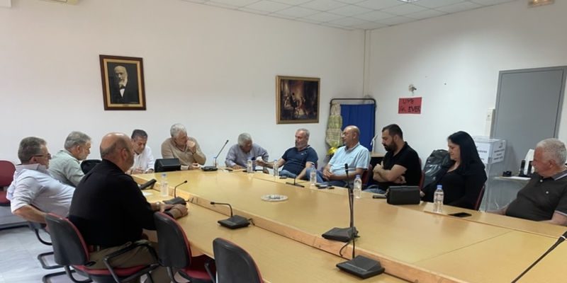 Συνεδριάσεις «εκτός έδρας» σε Τυμπάκι και Πεζά, για την ΔΕΕΠ (ΝΟΔΕ) Ηρακλείου της Νέας Δημοκρατίας