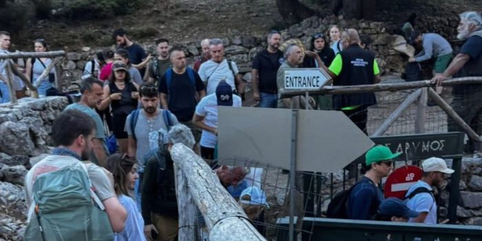 Χανιά: Διαμαρτυρία κατοίκων στο Φαράγγι της Σαμαρίας – Άνοιξαν τις εισόδους, χωρίς εισιτήριο σήμερα η διέλευση